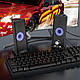 Колонки для комп'ютера Hoco DS32 Plus Combined colorful speaker (Bluetooth) (Чорний), фото 3