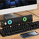 Колонки для комп'ютера Hoco DS32 Plus Combined colorful speaker (Bluetooth) (Чорний), фото 6