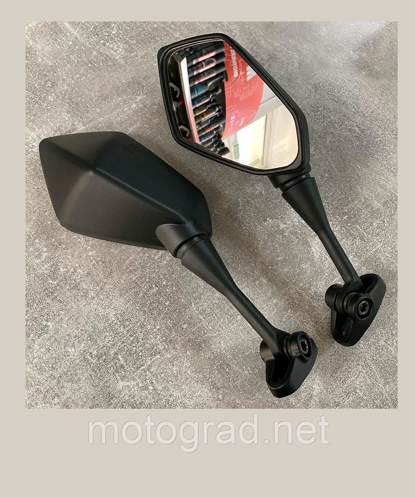Мото Дзеркала комплект 2 штуки Honda Yamaha Hyosung для мотоциклів Спорт