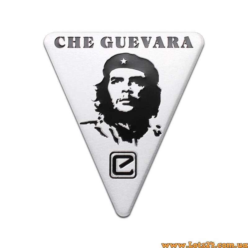 Автозначок Че Гевара 3D-наклейка che guevara на автомобіль машину кузов крило багажник, фото 1