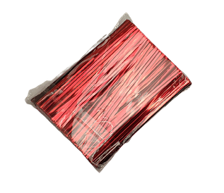 Набір дротяних затискачів для пакетів, червоні