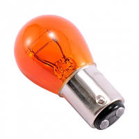 Покажнена лампа розжарювання КВАНС PY21/5W 12 V BAY15D Amber