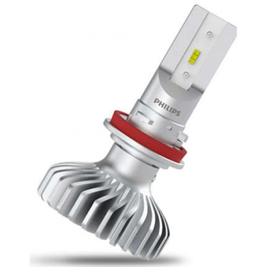 Комплект Светодиодных Ламп PHILIPS 11362XUX2 Ultion +200% H8/H11/H16 ...