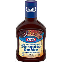 Соус к ребрышкам барбекю "Мескитовый Дым" Kraft Heinz Mesquite Smoke 510г США