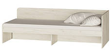 Односпальне ліжко Соната-800 Крафт білий, фото 2