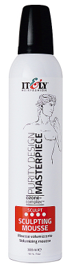 Мус для волосся екстрасильної фіксації Itely Hairfashion Purity Design Masterpiece Sculpting Mousse, фото 1