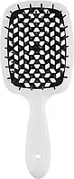 Щітка для волосся Superbrush Janeke чорно-біла