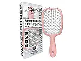 Щітка для волосся Superbrush Janeke оригінал розова з білою серединкою, фото 3