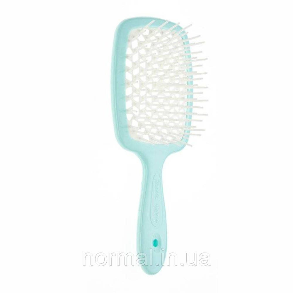 Щітка для волосся Superbrush Janeke Оригінал  м'ятна з білою серединкою