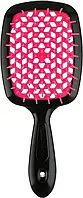 Щітка для волосся Superbrush Janeke Оригінал чорний малина