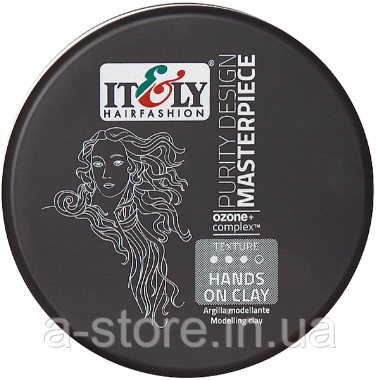 Паста-глина для укладання волосся Itely Hairfashion Purity Design Masterpiece Hands On Clay, 100 мл