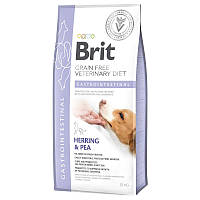 Лікувальний корм Brit Veterinary Diet Dog Gastrointestinal беззерновий корм при гострих та хронічних гастроентеритах (риба) 12 кг