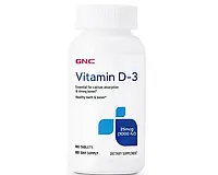 Вітамін Д GNC Vitamin D-3 25 mcg 1000 IU 180 tab