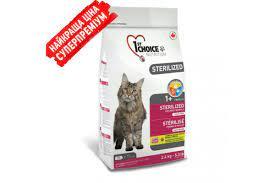 Сухий корм для кастрованих котів і стерилізованих кішок 1st Choice Sterilized 0.32 кг