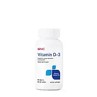 Вітамін Д GNC Vitamin D3 2000 IU 180 табл