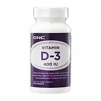 Вітамін Д GNC Vitamin D3 400 IU 100 табл