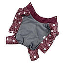 Комбінезон для дівчат 32 см (об'єм до 55см) зимовий розм 5 Рюша горошок  для собак, фото 4