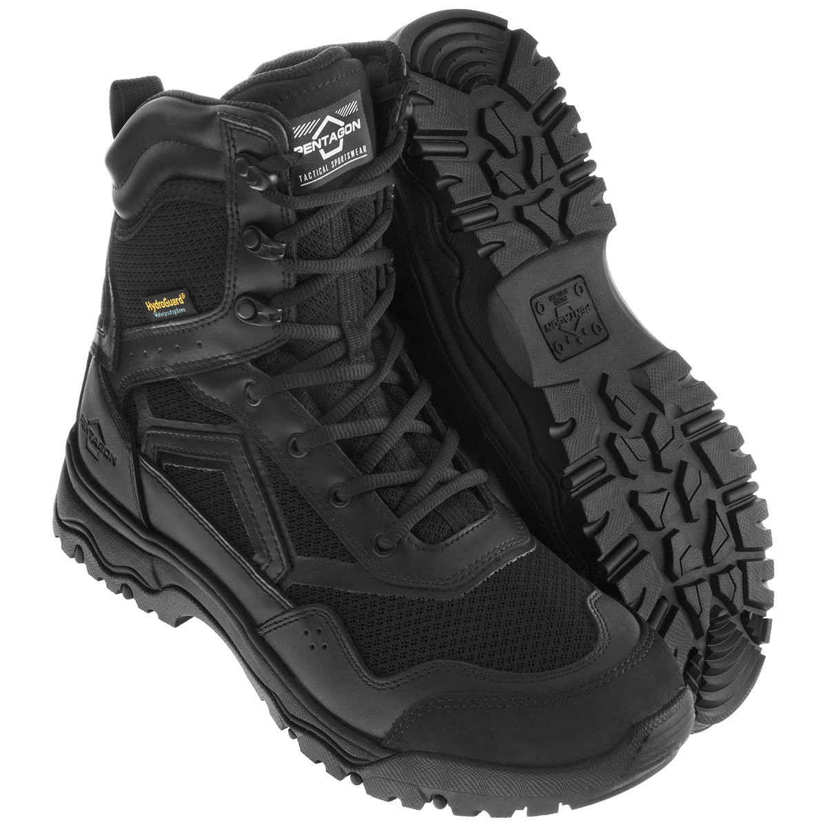Високі тактичні черевики Pentagon Scorpion Suede V2 8 Black (K15044-01) водонепроникні