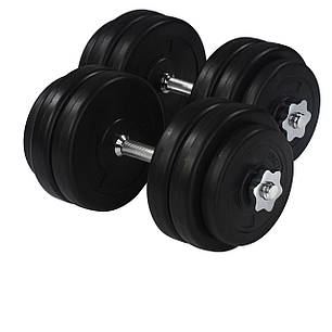 Гантелі 2х18 кг (Металевий Гриф), фото 2