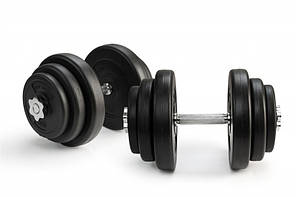 Гантелі 2х18 кг (Металевий Гриф), фото 3