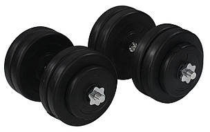 Гантелі 2х23 кг (Металевий Гриф), фото 1