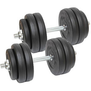 Гантелі 2х23 кг (Металевий Гриф), фото 2