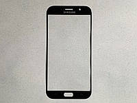 Стекло экрана (дисплея, тачскрина) на Galaxy A7 2017 (SM-A720) Black для замены (ремонта) чёрная рамка