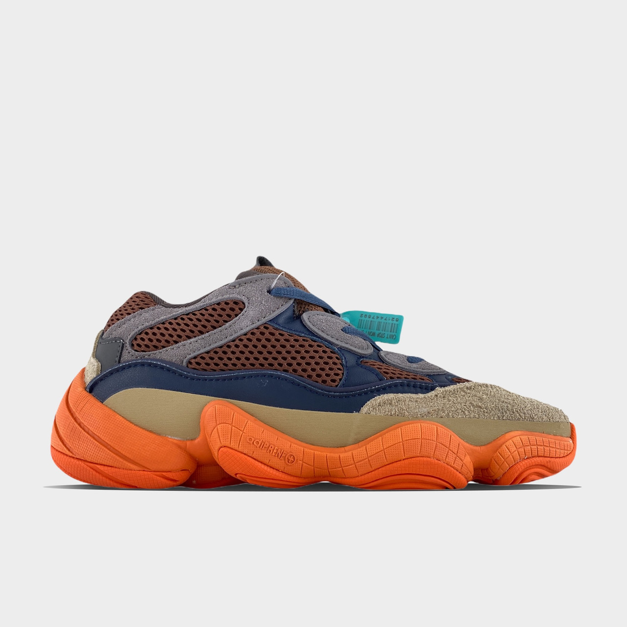Кросівки Adidas Yeezy boost 500 Enflame / Адідас Ізі Буст 500 Помаранчева підошва
