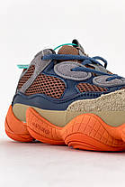 Кросівки Adidas Yeezy boost 500 Enflame / Адідас Ізі Буст 500 Помаранчева підошва, фото 3