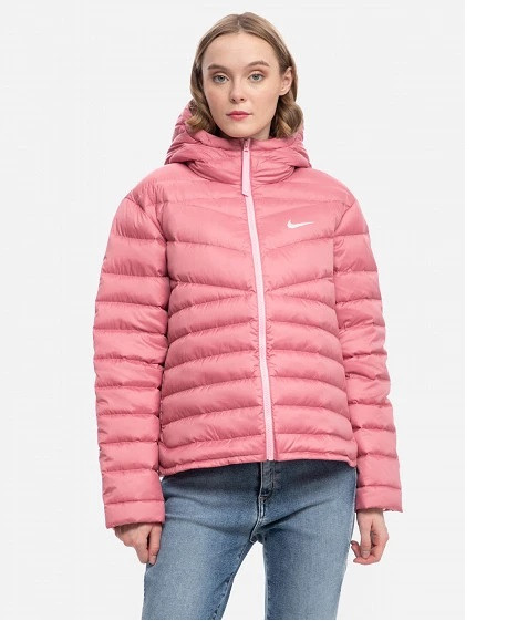 Куртка - пуховик жіночий Nike Sportswear Down-Fill рожевий
