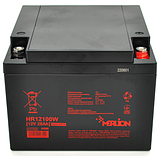 Акумуляторна батарея MERLION HR12100W 12V 28Ah (166х175х125), фото 2