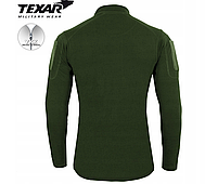 Футболка-поло з довгим рукавом TEXAR elite Pro Olive, фото 4