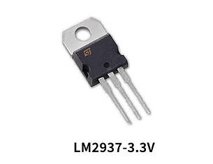 LM2937-3.3V-500mA-Low-Dropout-Regulator  TO-220 (STMicroelectronics) стабілізатор напруги