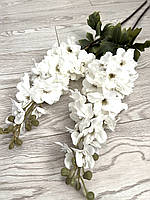 Штучний дельфініум (білий 85 см), фото 7