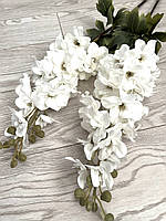 Штучний дельфініум (білий 85 см), фото 2