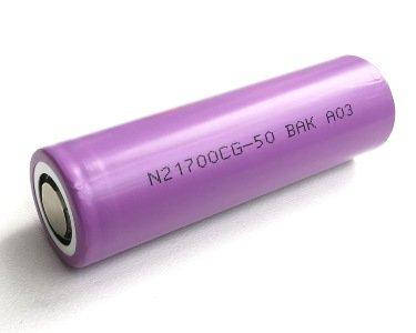 Аккумулятор 21700 BAK N21700CG-50 5000mAh Li-Ion 10.2A, 4.2/3.6/2.5V, фото 1