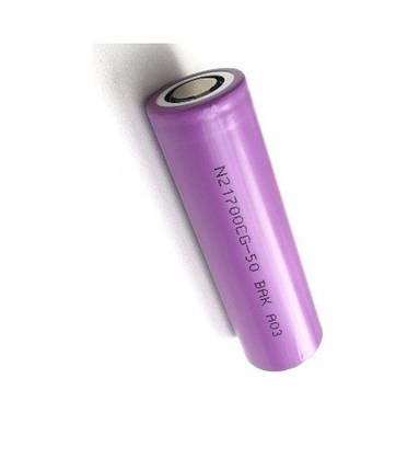 Аккумулятор 21700 BAK N21700CG-50 5000mAh Li-Ion 10.2A, 4.2/3.6/2.5V, фото 3