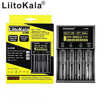 Універсальний зарядний пристрій Liitokala Lii-M4S, 4 канали, Ni-Mh/Li-ion, USB Type-C, Powerbank, фото 3