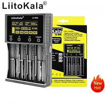 Універсальний зарядний пристрій Liitokala Lii-M4S, 4 канали, Ni-Mh/Li-ion, USB Type-C, Powerbank, фото 6
