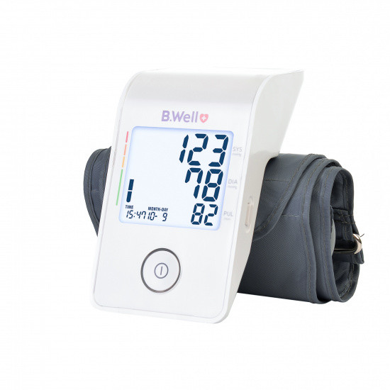 Вимірювач артеріального тиску, манжета розміру M-L, з чохлом MED-53 B.Well, фото 1