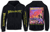 Толстовка на змейке MEGADETH Peace Sells...But Who's Buying?