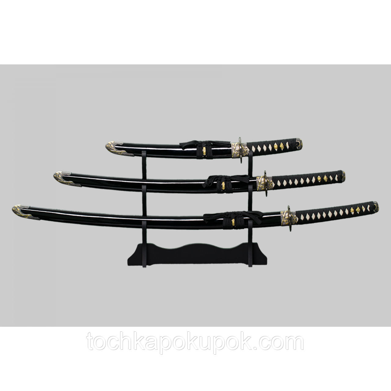 Самурайський меч KATANA з бездоганним виготовленням деталей (3 в 1), фото 1