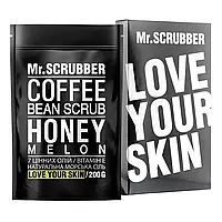 Mr.SCRUBBER - Кофейный скраб для тела Honey Melon (200 г)