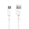 Кабель зарядний Orico USB to USB-C для швидкого заряджання 5 А 1 м White (AC5-10), фото 4