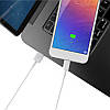 Кабель зарядний Orico USB to USB-C для швидкого заряджання 5 А 1 м White (AC5-10), фото 7