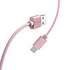 Кабель зарядний Orico USB to USB-C для швидкого заряджання 1 м Pink (HTF-10), фото 2
