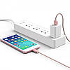 Кабель зарядний Orico USB to USB-C для швидкого заряджання 1 м Pink (HTF-10), фото 4