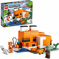 Конструктор Лего 21178 Лисья хижина LEGO Minecraft The Fox Lodge