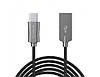 Кабель зарядний Orico USB to USB-C для швидкого заряджання 1 м Black (HCU-10), фото 3