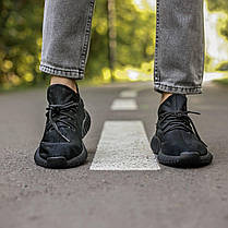 Кросівки Adidas Yeezy 350 V2 Mono Black / Адідас Ізі 350 в2 Моно чорні, фото 6